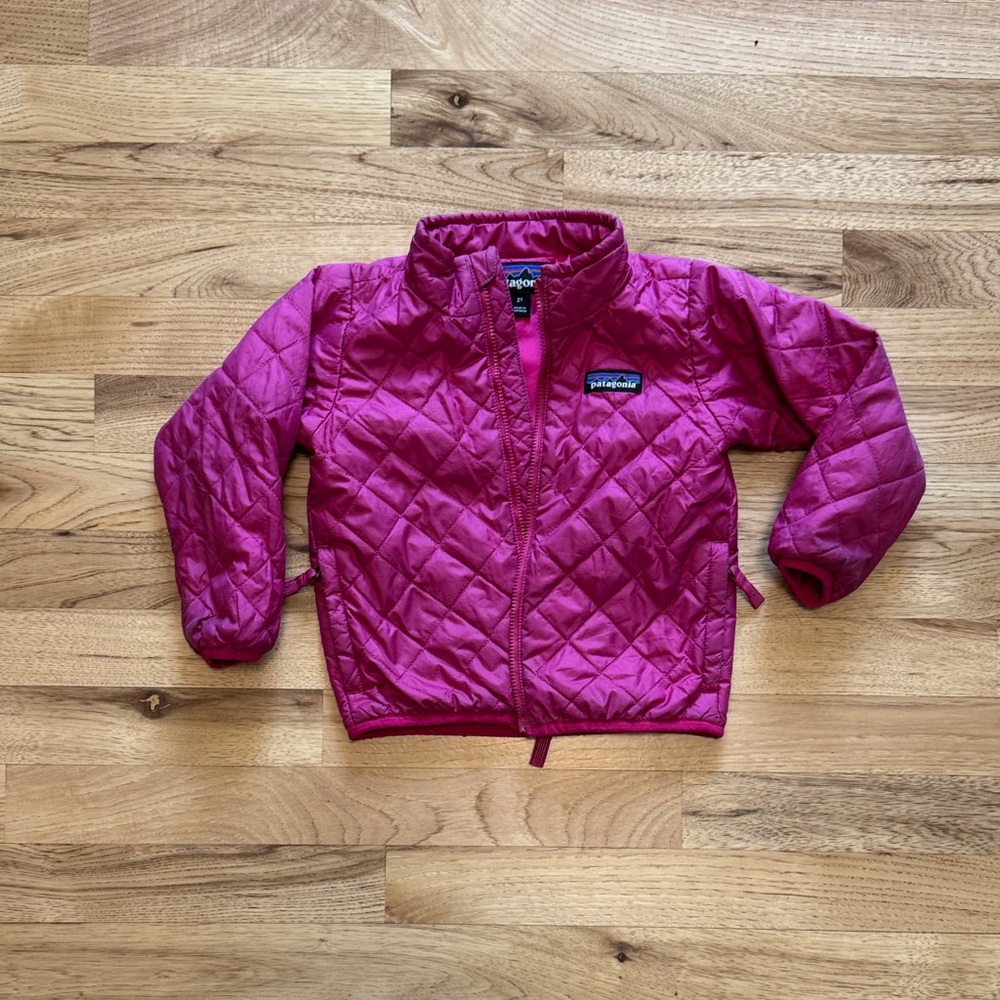 Patagonia Fuchsia Quilted Jacket